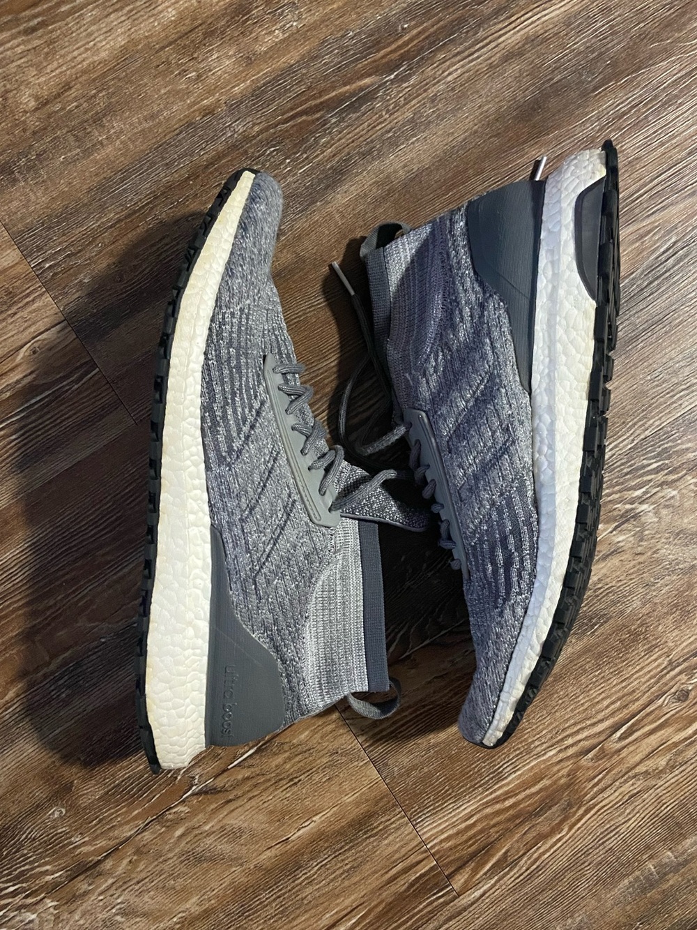 Adidas Men’s Grey Ultraboost Hightop Size 13
